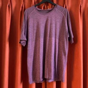 Lululemon Men’s Short Sleeve Top - Purple Training Shirt